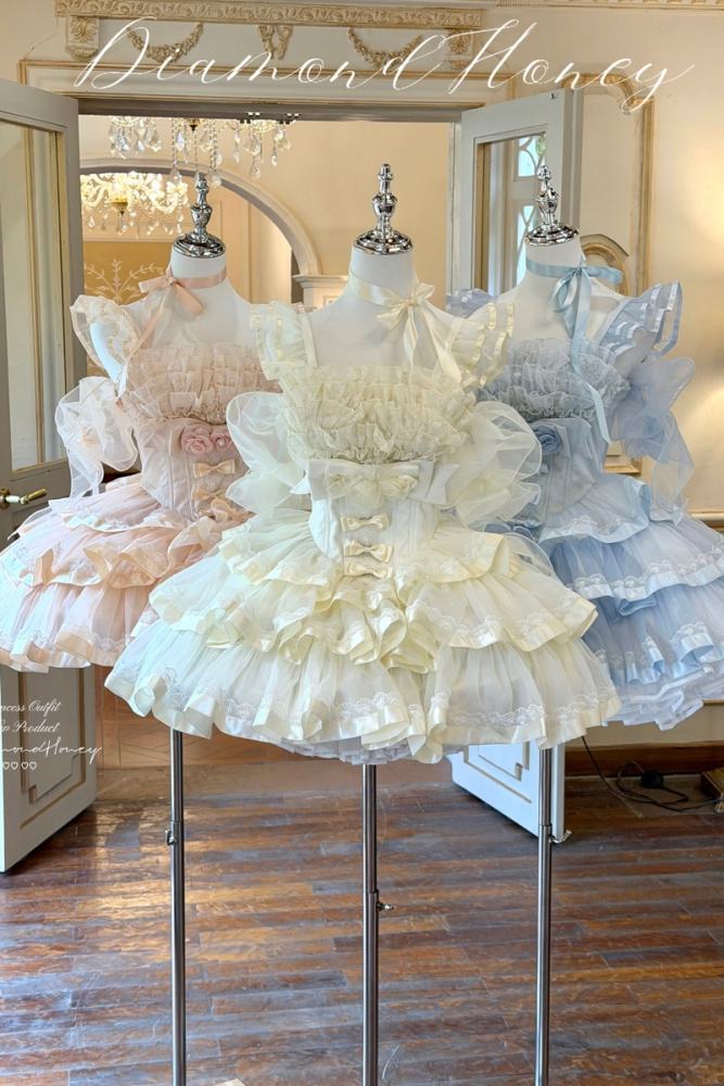 Diamond Honey ~Mousse Melody~ Ballet Style Formal Dress 3 Colors