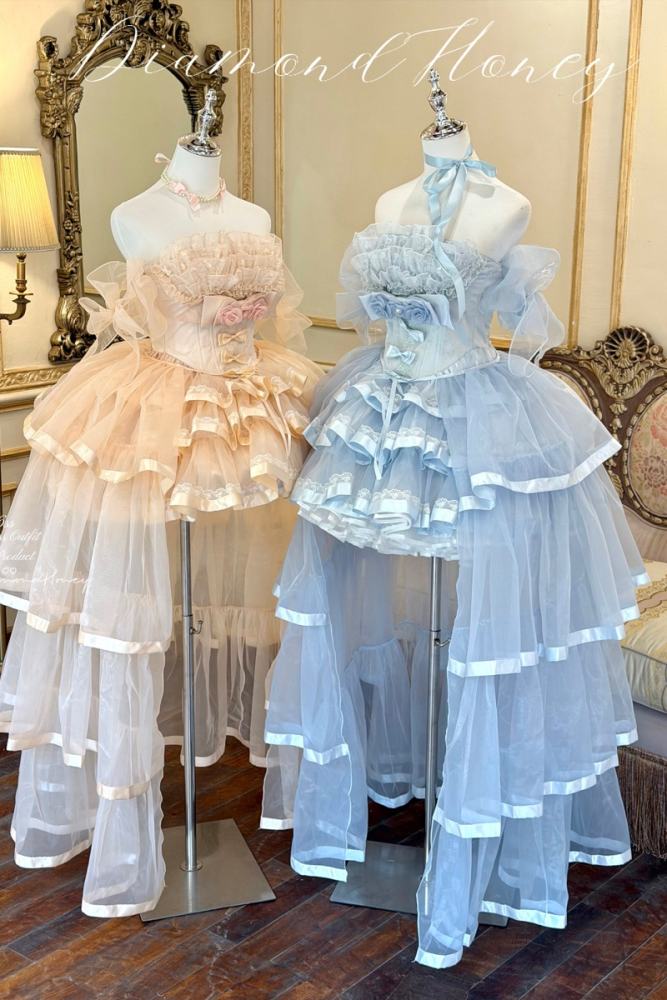 Diamond Honey ~Mousse Melody~ Ballet Style Formal Dress 3 Colors