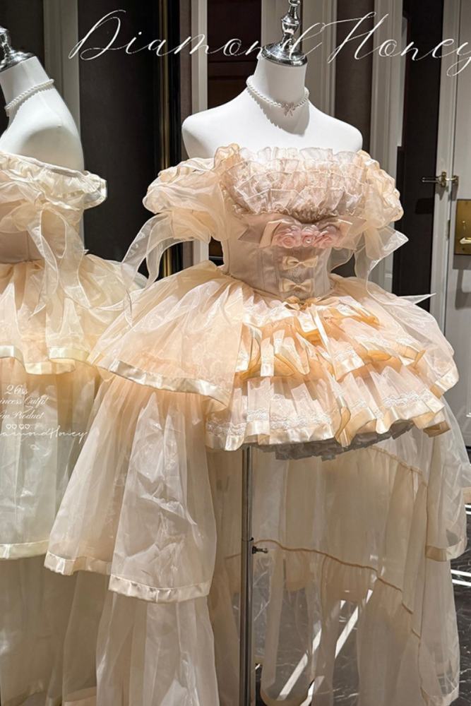 Diamond Honey ~Mousse Melody~ Ballet Style Formal Dress 3 Colors