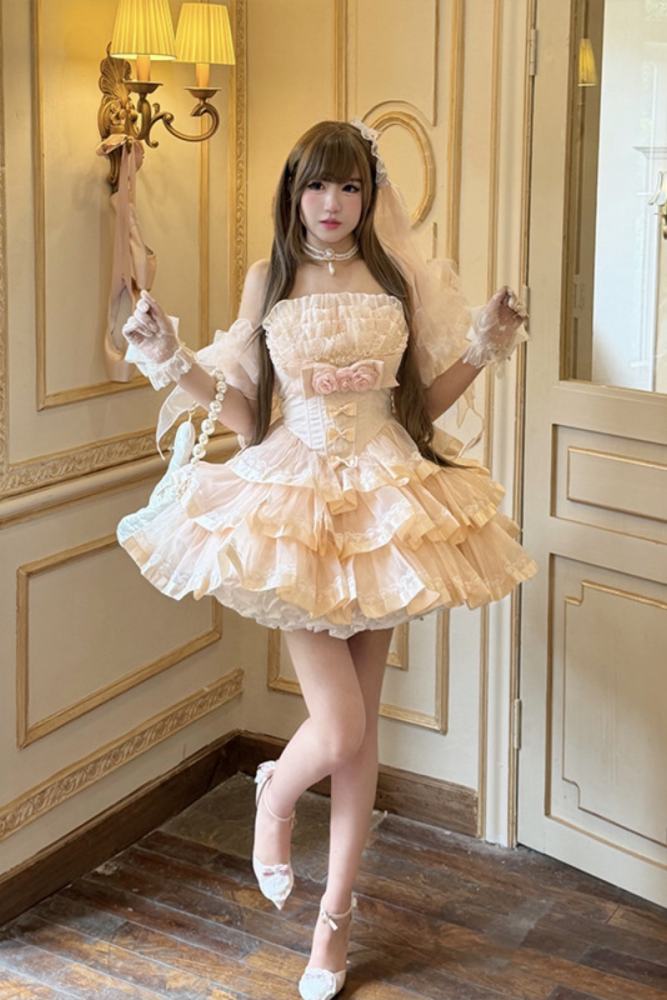Diamond Honey ~Mousse Melody~ Ballet Style Formal Dress 3 Colors