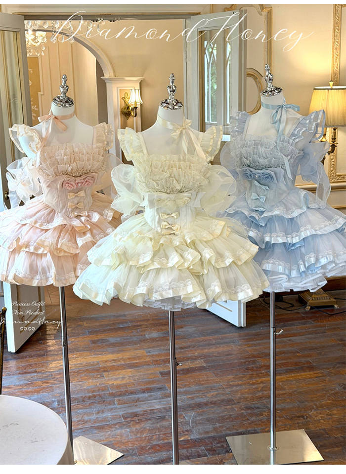 Diamond Honey ~Mousse Melody~ Ballet Style Formal Dress 3 Colors
