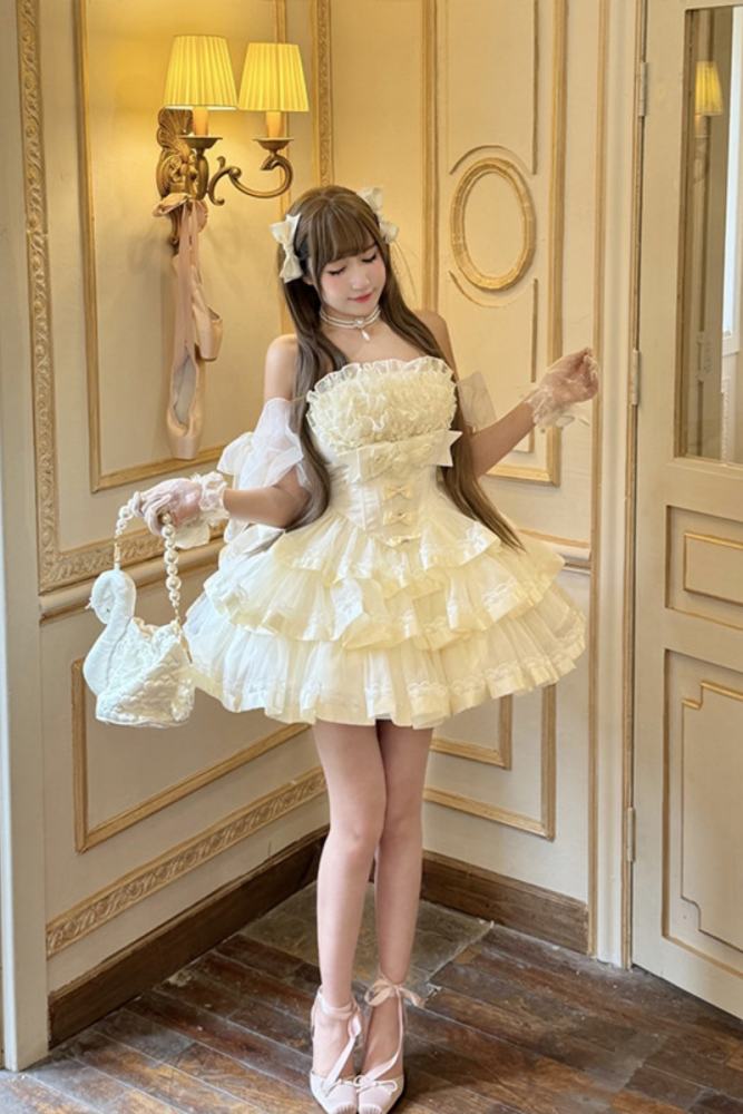 Diamond Honey ~Mousse Melody~ Ballet Style Formal Dress 3 Colors