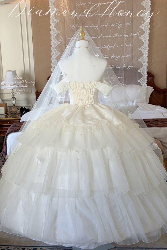 Diamond Honey ~Nebula~ Wedding Gown Dress
