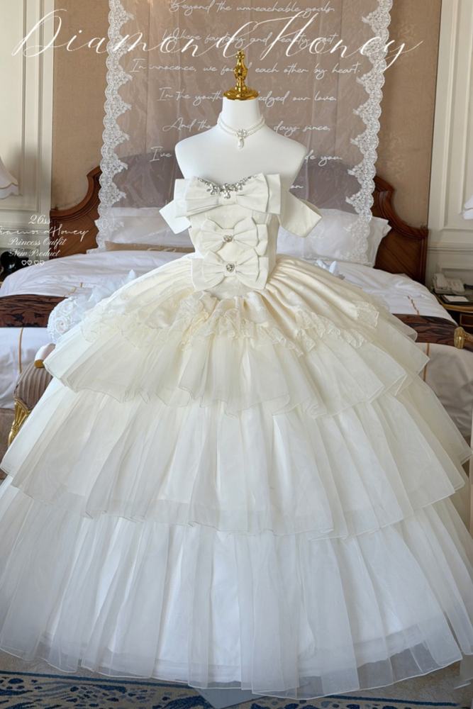 Diamond Honey ~Nebula~ Wedding Gown Dress