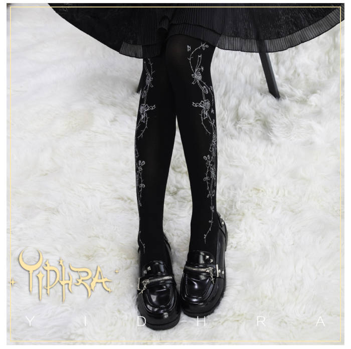 Yidhra Lolita ~Rose Princess Lolita Tights -120d
