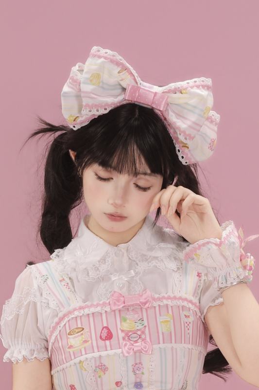 The Dolls Daydream ~Summer Ice Cream~ Lolita Headdress and Wristcuffs