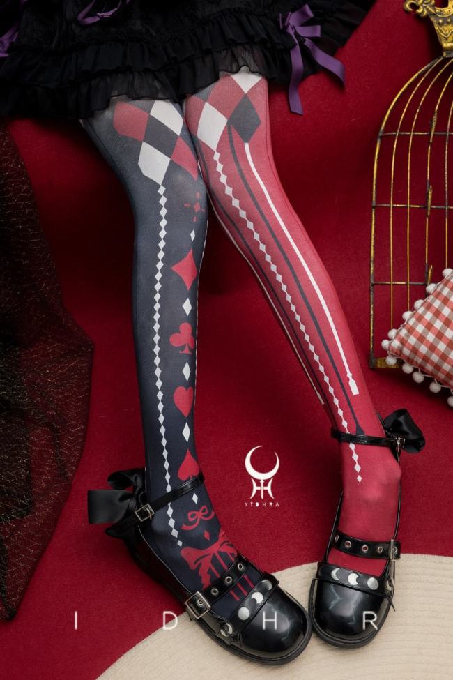 Yidhra Alice World Story Lolita Colored Tights 5 Colors