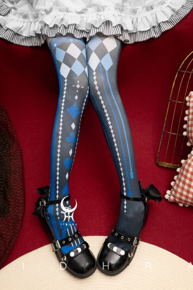 Yidhra Alice World Story Lolita Colored Tights 5 Colors