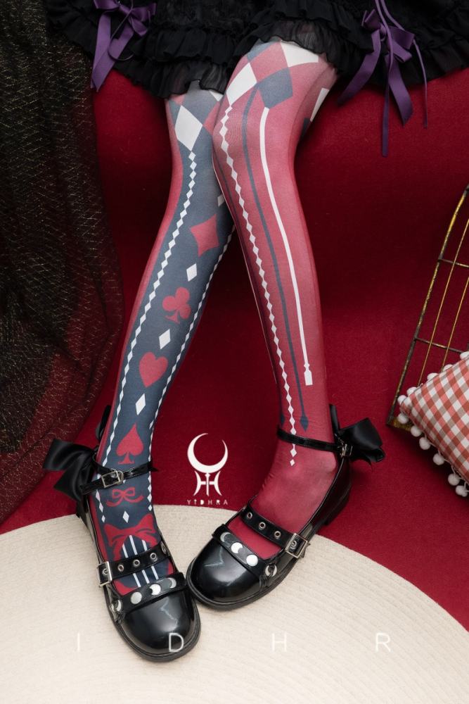 Yidhra Alice World Story Lolita Colored Tights 5 Colors