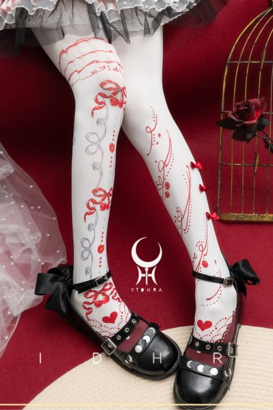 Yidhra ~Fruit Story~ Sweet Lolita Tattoo Pantyhose