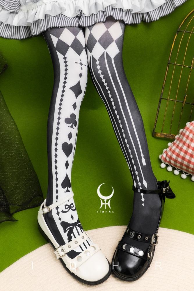 Yidhra Alice World Story Lolita Colored Tights 5 Colors