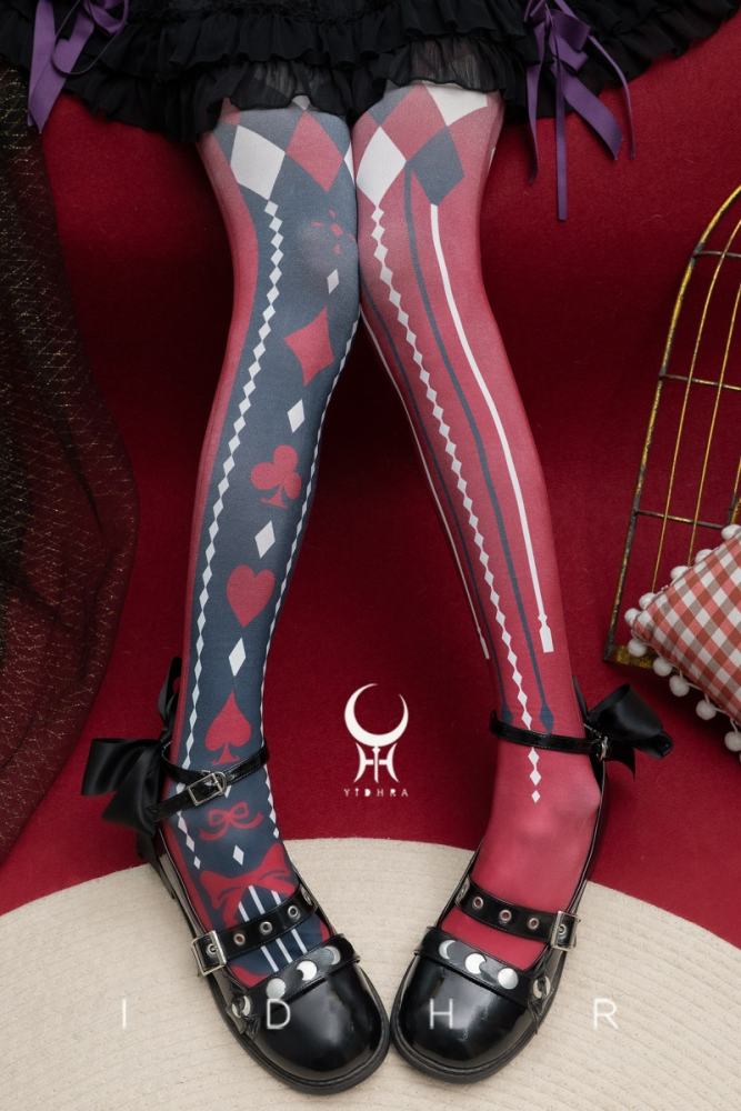 Yidhra Alice World Story Lolita Colored Tights 5 Colors