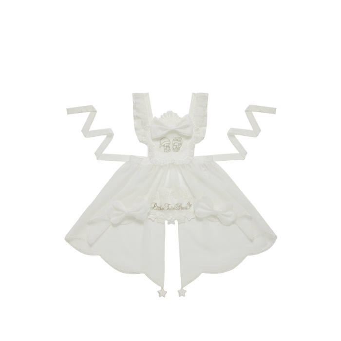 Summer Fairy Sanrio Collaborated The Twins Lolita Apron Bag and Headdress