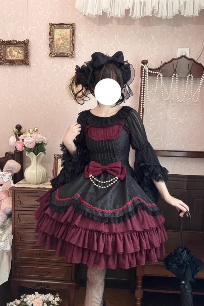 Infanta Jewelry Box Lolita Flower Ball and Headdress