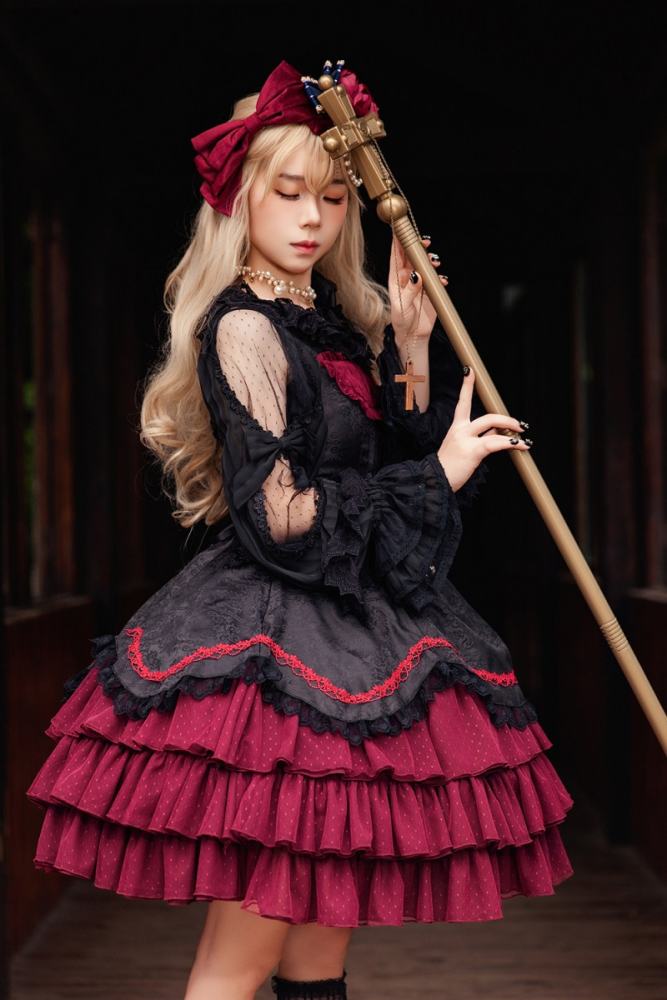 Infanta Jewelry Box Lolita Flower Ball and Headdress