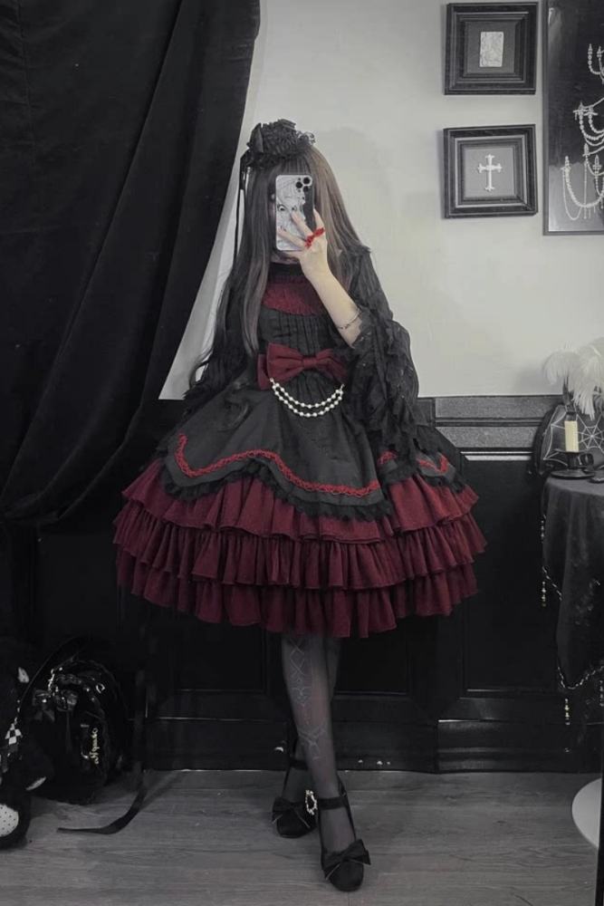 Infanta Jewelry Box Lolita Flower Ball and Headdress