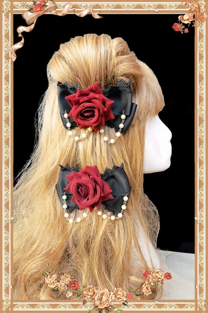 Infanta Jewelry Box Lolita Flower Ball and Headdress