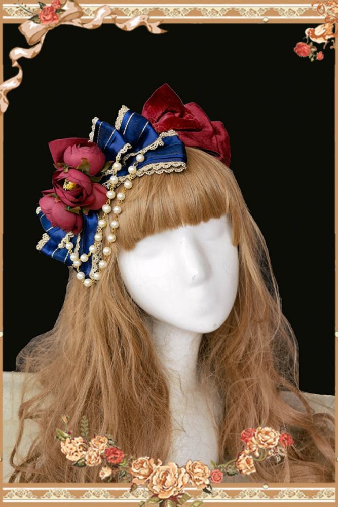 Infanta Jewelry Box Lolita Flower Ball and Headdress