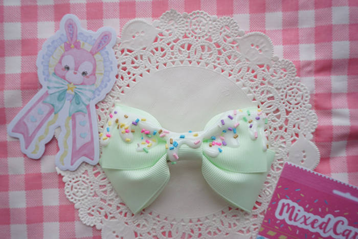 Cat Tea Party Cream Cake Hair Accessories Lolita Side Clip