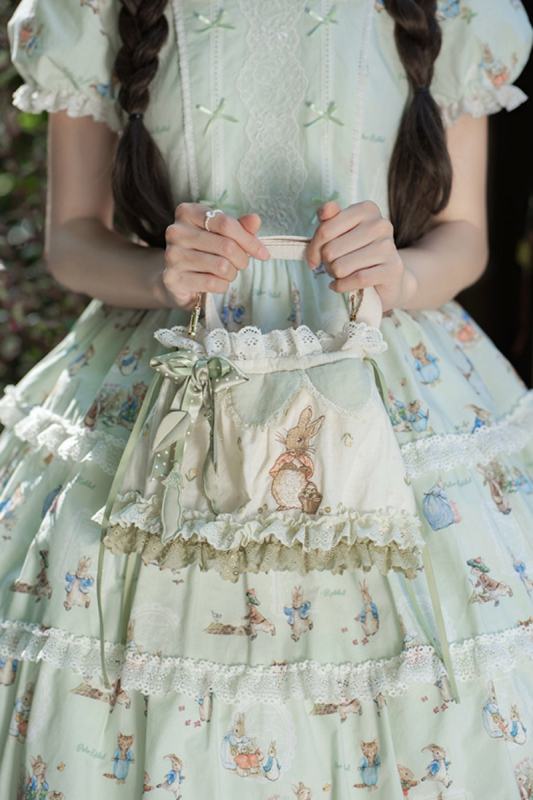 Summer Fairy Peter Rabbit Lolita Hairband Hat and Bag