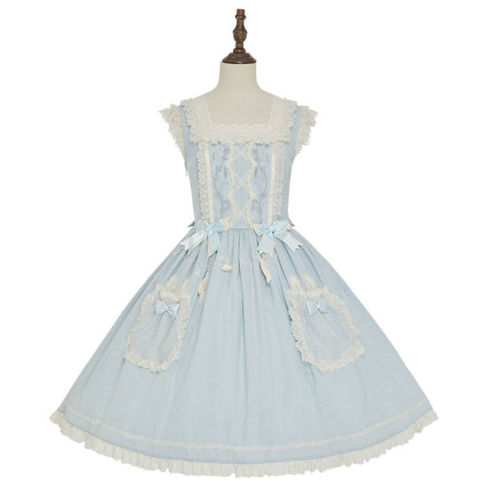 Summer Fairy Peter Rabbit Printed Tiered Lolita JSK