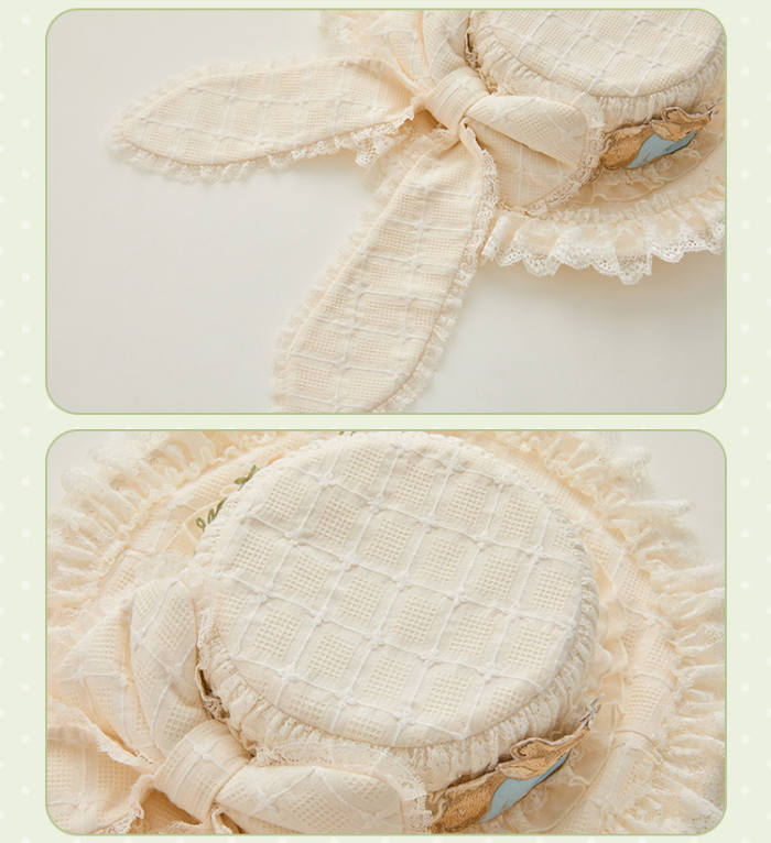 Summer Fairy Peter Rabbit Lolita Hairband Hat and Bag