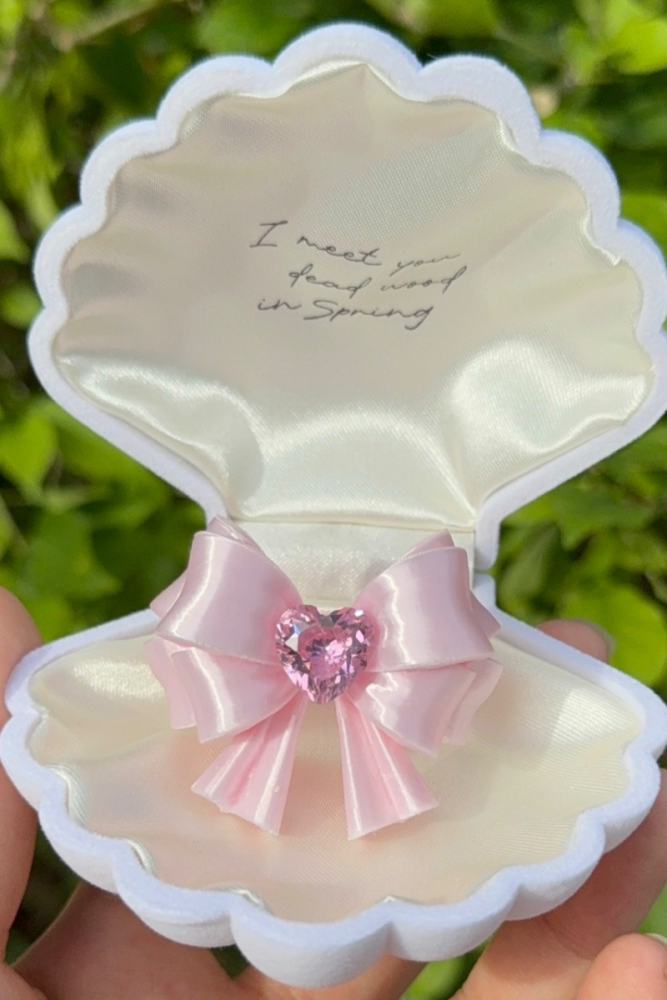 Void Chapter Love Diamond Gyaru Bow Ring 8 Colors