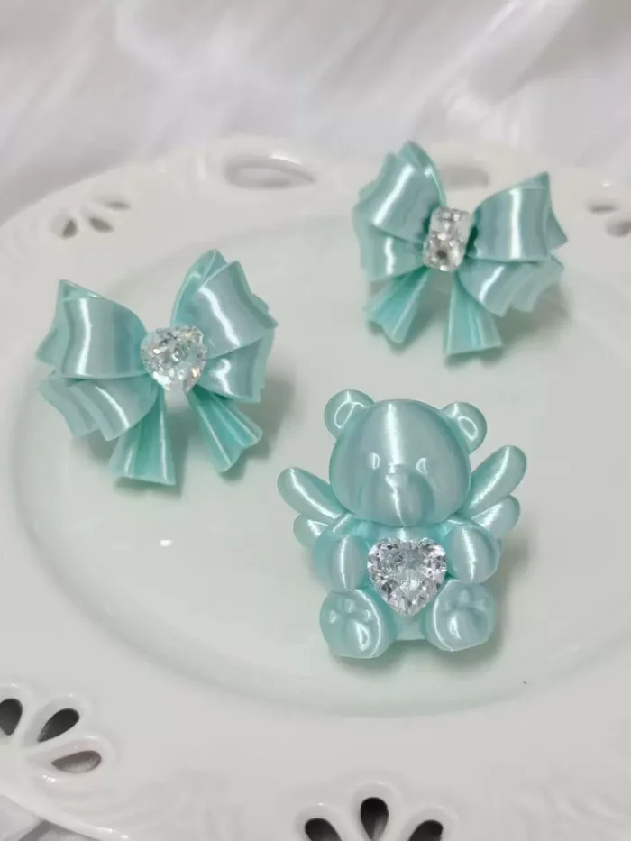 Void Chapter Love Diamond Gyaru Bow Ring 8 Colors