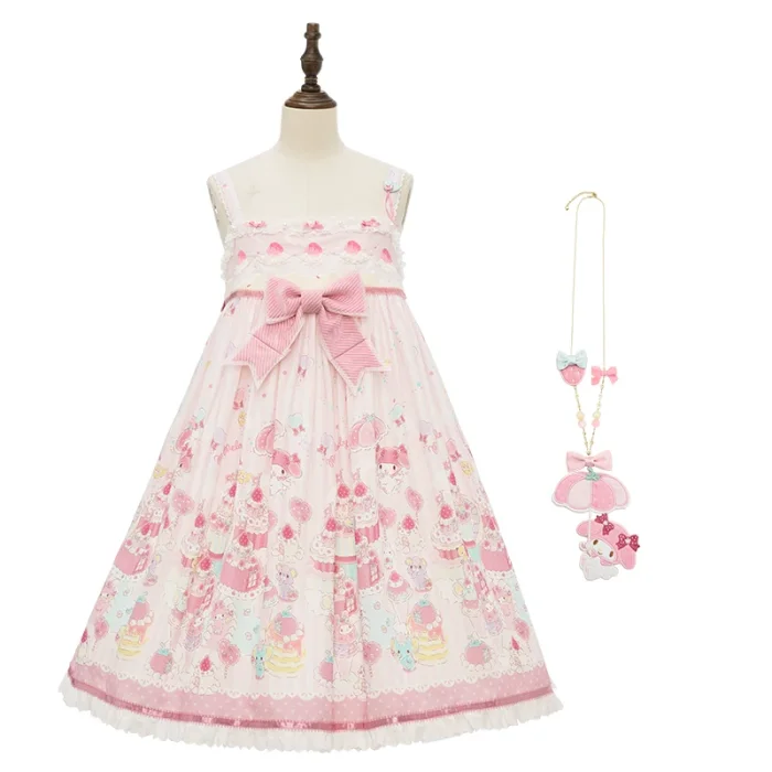 Summer Fairy ~Sanrio Collaborated My Melody~ Print Lolita JSK