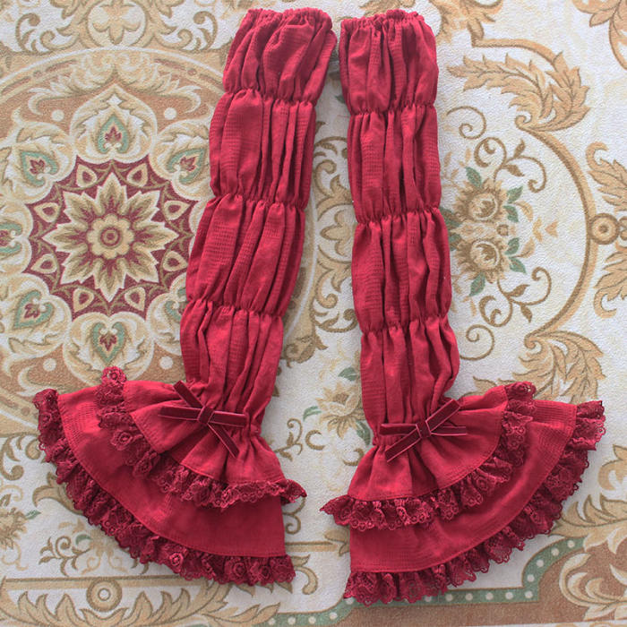Antique Doll Cotton Lolita Extended Sleeves 6 Colors