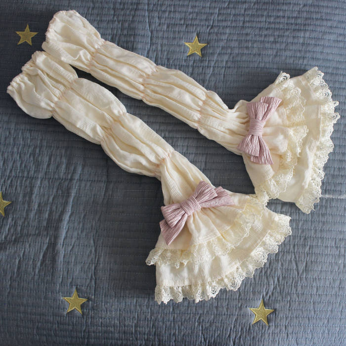Antique Doll Cotton Lolita Extended Sleeves 6 Colors