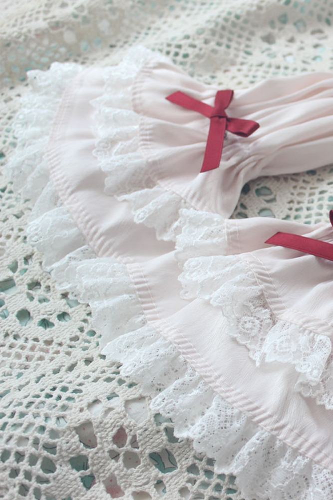 Antique Doll Cotton Lolita Extended Sleeves 6 Colors