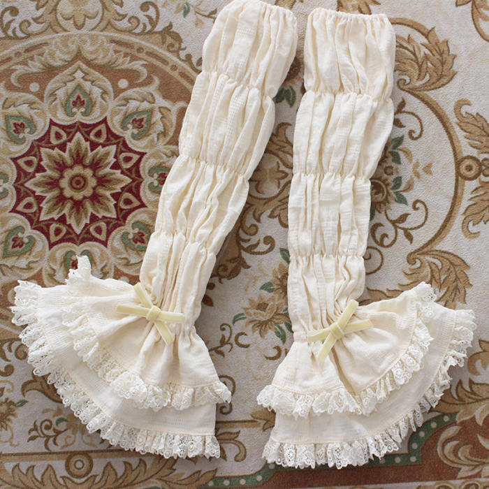 Antique Doll Cotton Lolita Extended Sleeves 6 Colors