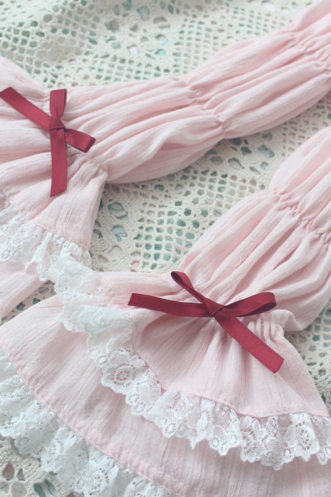 Antique Doll Cotton Lolita Extended Sleeves 6 Colors