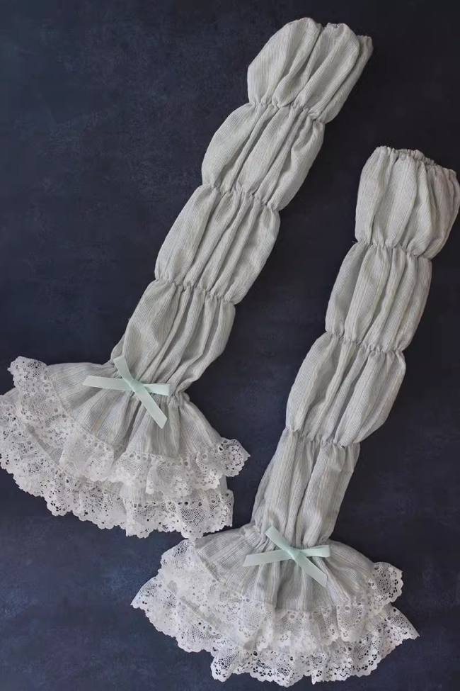 Antique Doll Cotton Lolita Extended Sleeves 6 Colors
