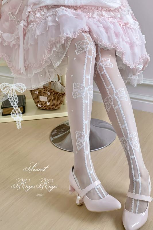 Annie's Gift Summer Glass Silk Lolita Socks