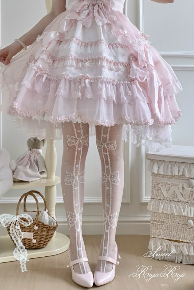 Annie's Gift Summer Glass Silk Lolita Socks