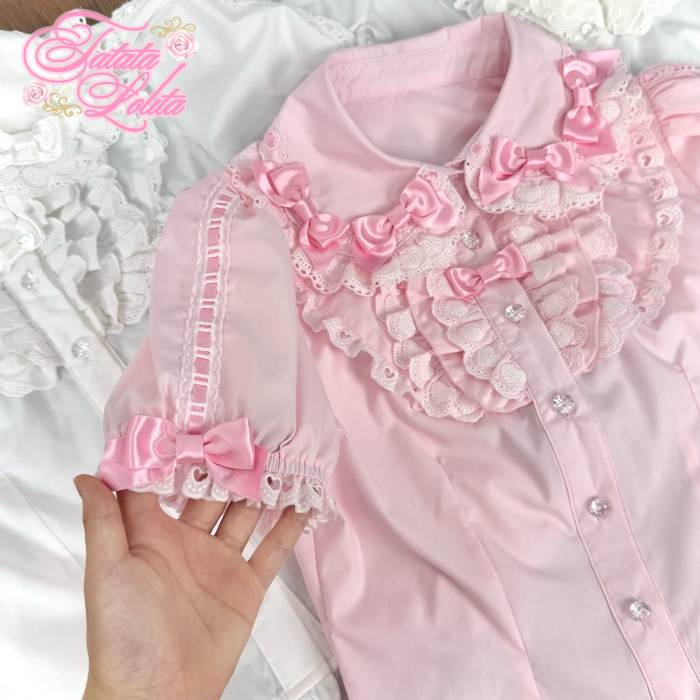 Summer of 2026 Flower Wall Old School Lolita JSK and Blouse