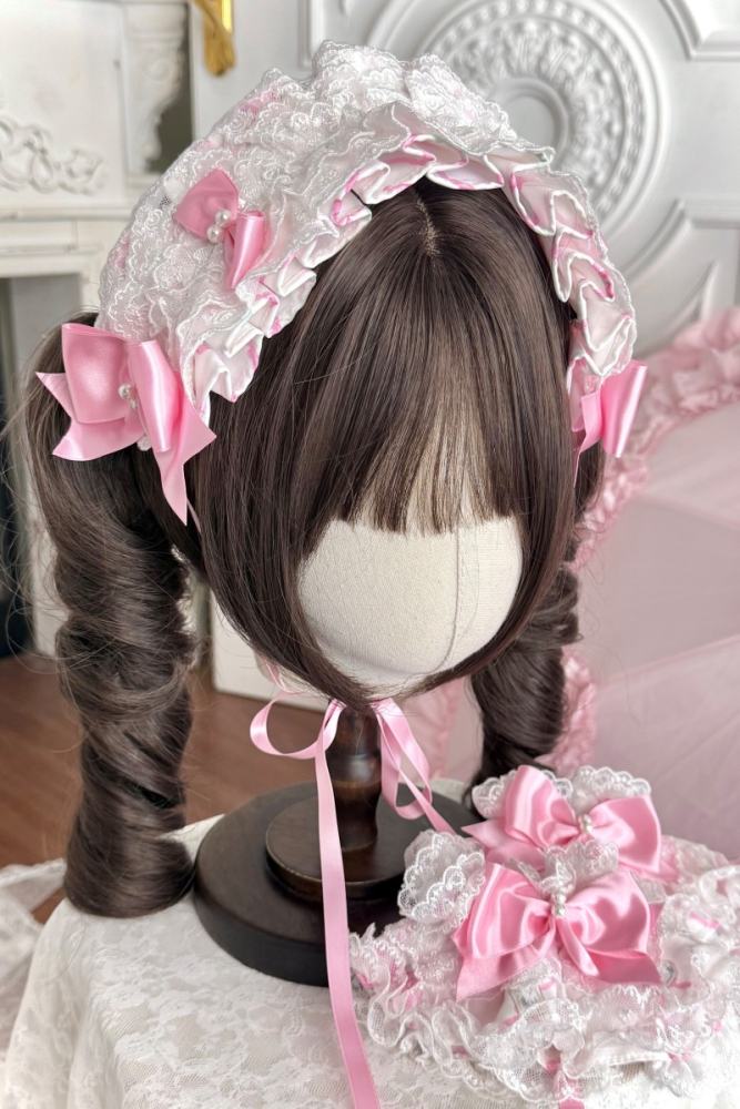 Summer of 2026 Flower Wall Lolita Headdress and Wristcuffs