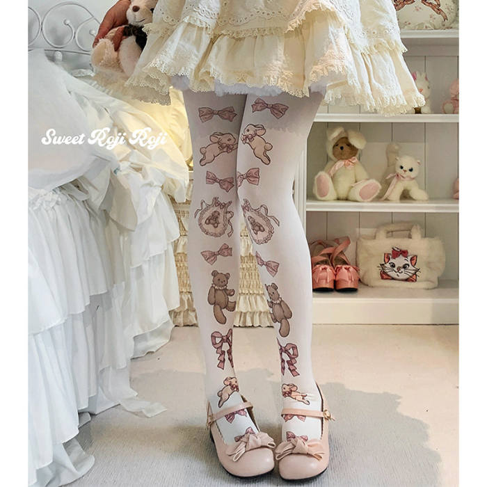 Roji Lullaby Velvet Lolita Tights