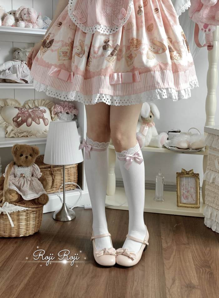 Sweet Lace Trim Lolita Socks