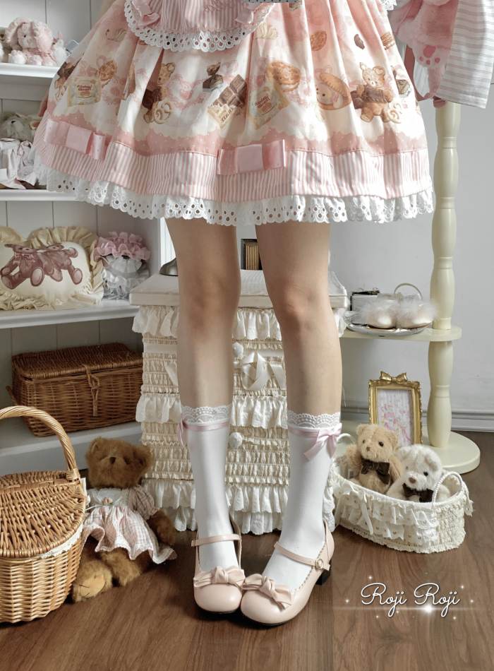 Sweet Lace Trim Lolita Socks