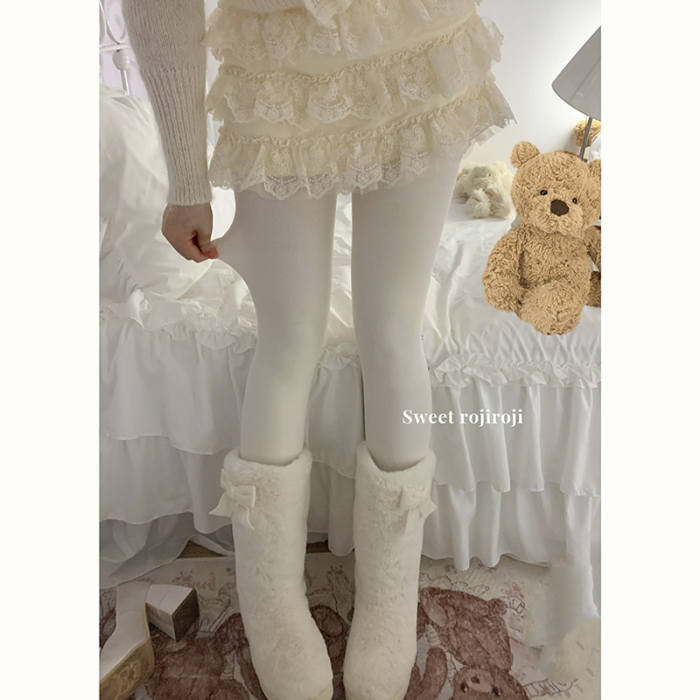 Roji Winter Thick Leggings Lolita Tights