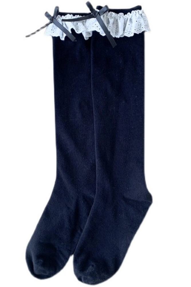 Roji Victoria Lace Trim Lolita Socks