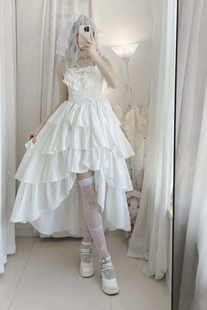Strawberry Alice ~Evening Banquet~ Gothic Lolita JSK and Blouse