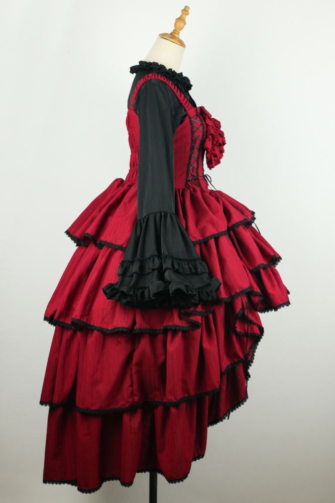 Strawberry Alice ~Evening Banquet~ Gothic Lolita JSK and Blouse