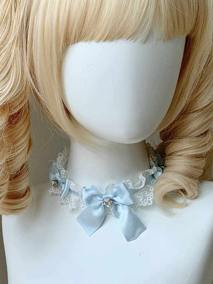 Roji Ribbon Sweetheart Lace Bow Lolita Choker
