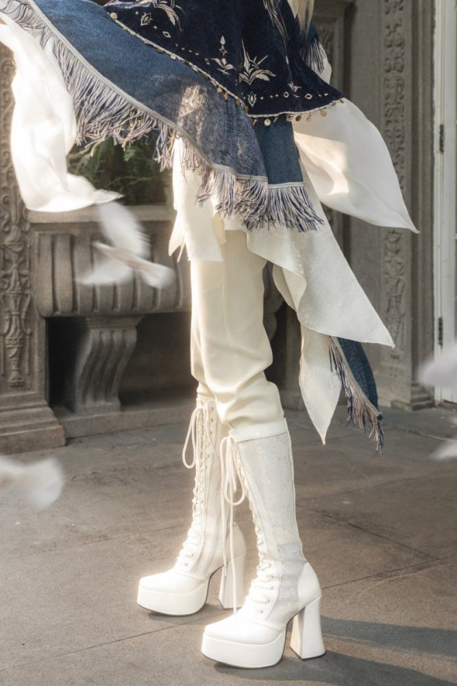 Star Seed The Zero Ouji Lolita Blouse Vest Cape Long Trousers and Hat