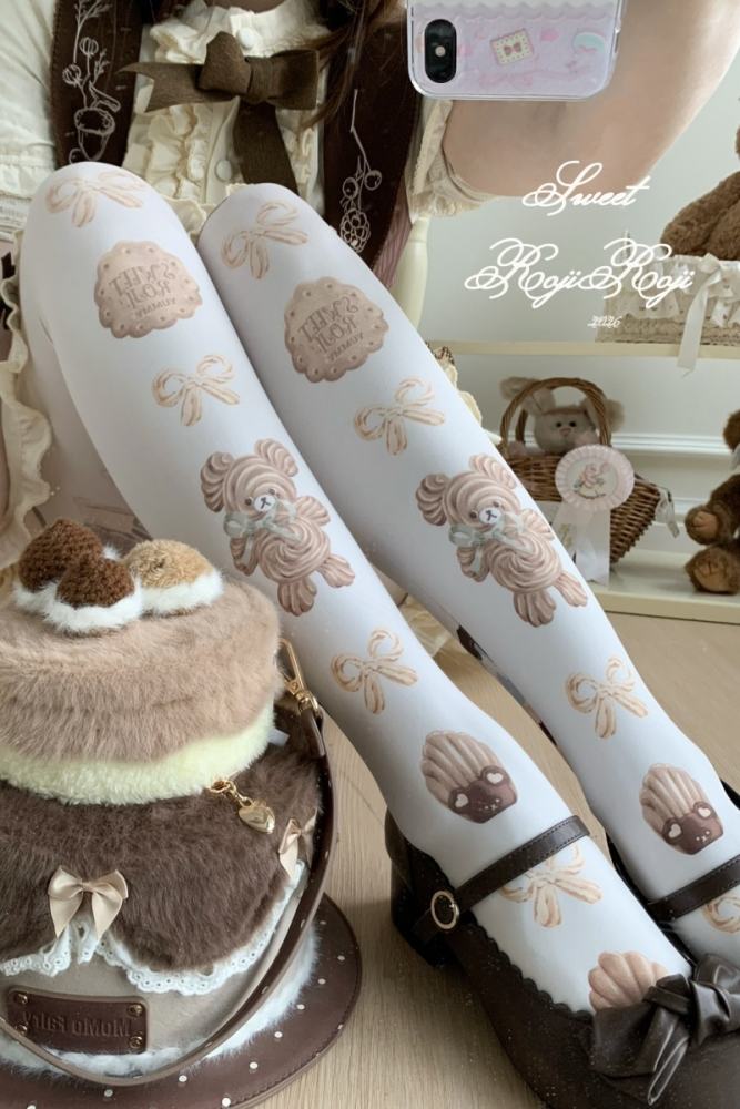 Roji Lullaby Velvet Lolita Tights