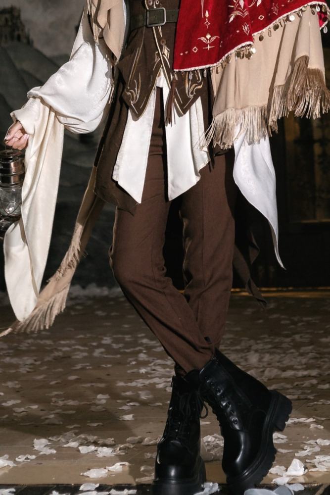Star Seed The Zero Ouji Lolita Blouse Vest Cape Long Trousers and Hat